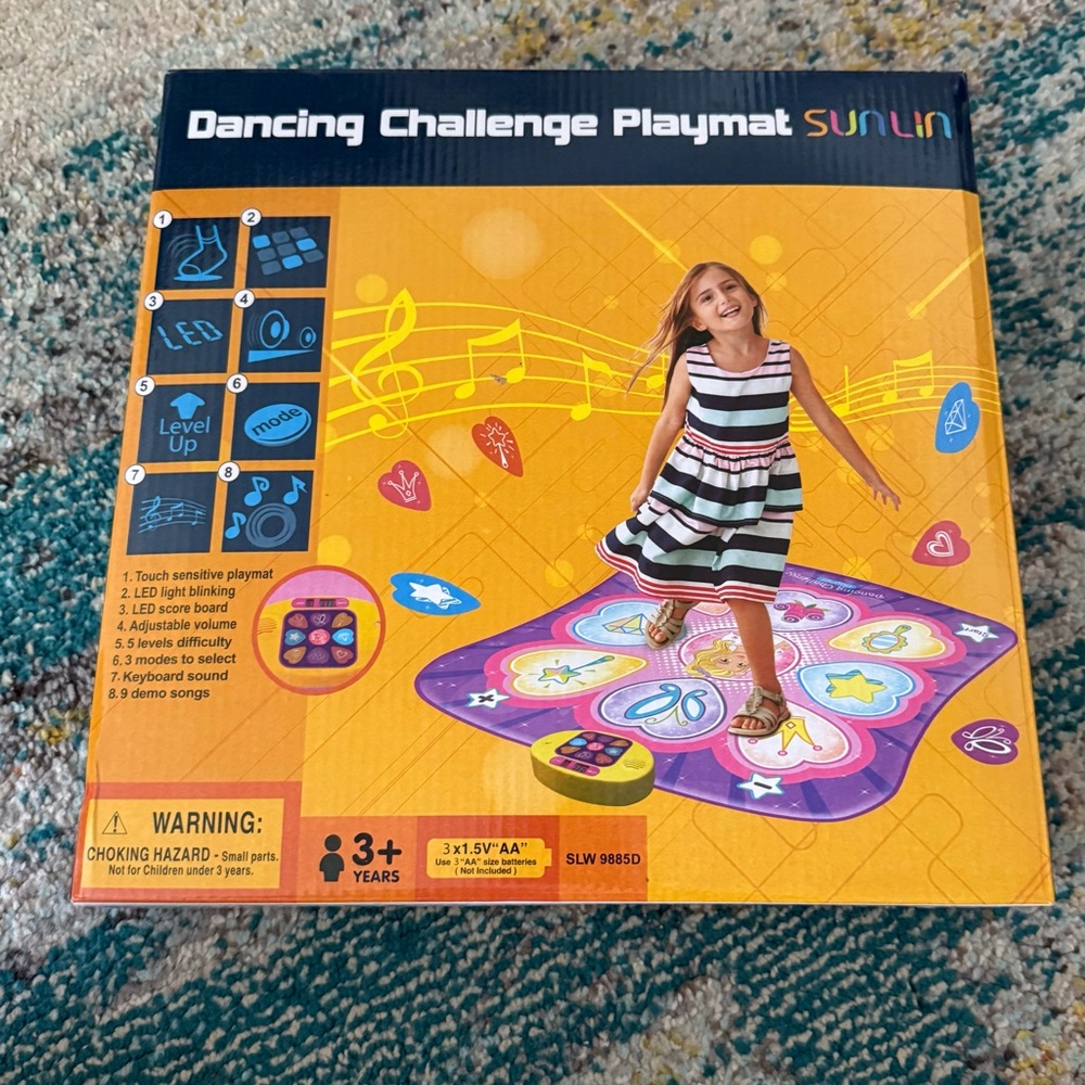 Dancing Challenge Playmat - Multicolor